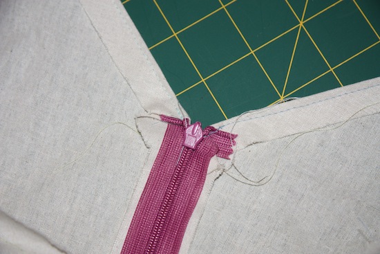 Belladone muslin zip finish