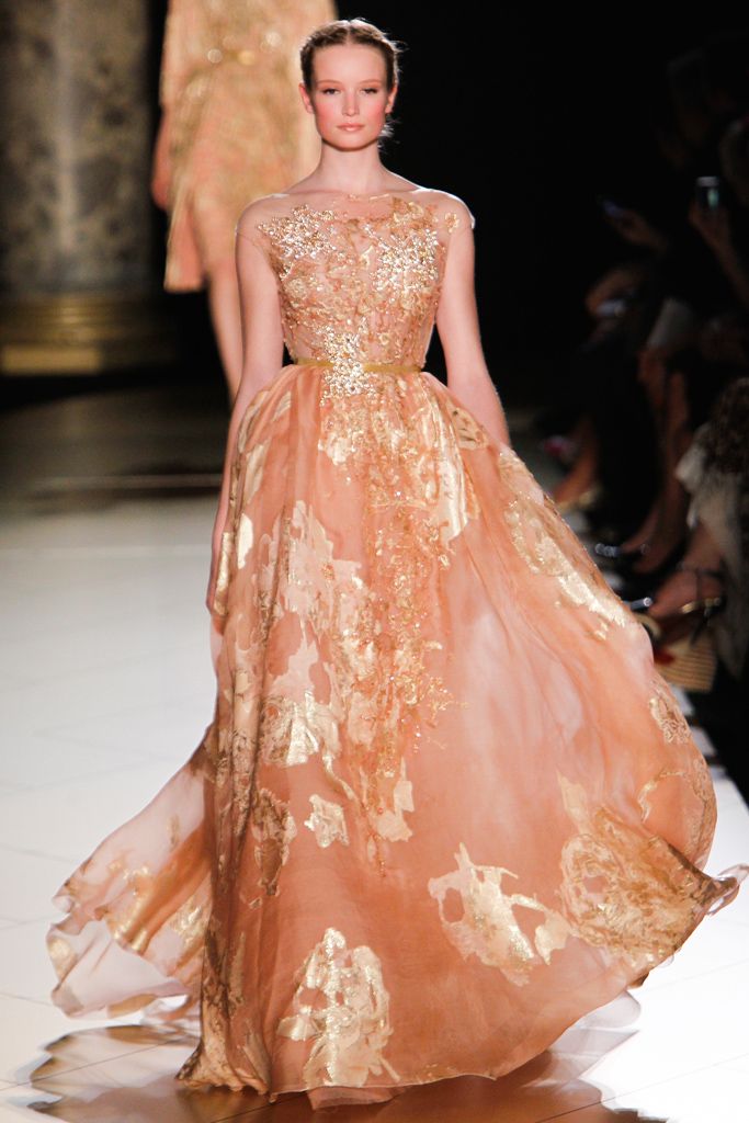 Elie Saab Fall 2012 Couture Collection, look 14 from Style.com